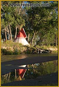 Reese Tipis (tepees, teepees)