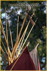 Reese Tipis (tepees, teepees)